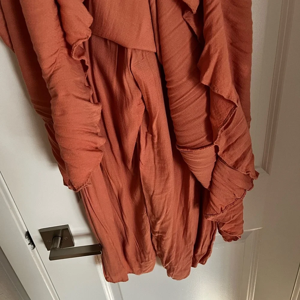 Free People pink wraps pants/skirt - Picture 15 of 15